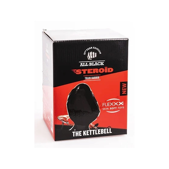Plug ABS25 The Kettlebell All Black Steroïd 13 x 10.5cm