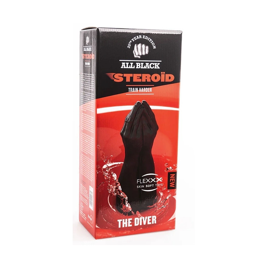 Dildos ABS16 The Diver All Black Steroïd 30 x 14cm