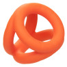 Ballstretcher en silicone Alpha Tri-Ring 38 mm Orange