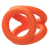 Ballstretcher en silicone Alpha Tri-Ring 38 mm Orange