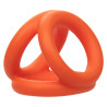 Ballstretcher en silicone Alpha Tri-Ring 38 mm Orange