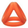 Ballstretcher en silicone Alpha Tri-Ring 38 mm Orange
