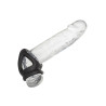 Ballstretcher en silicone Alpha Dual 37 mm Noir