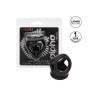 Ballstretcher en silicone Alpha Dual 37 mm Noir