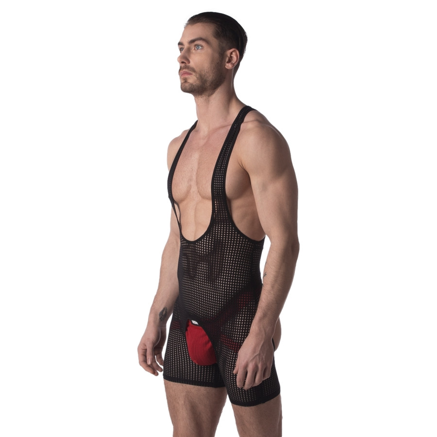 Singlet Backless Pan Noir