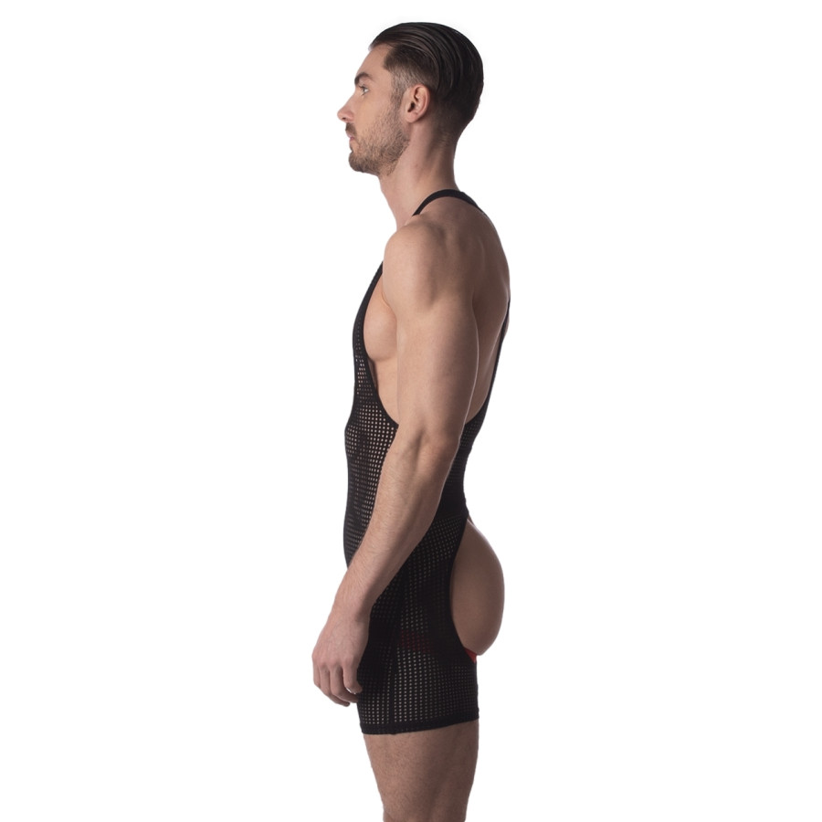 Singlet Backless Pan Noir