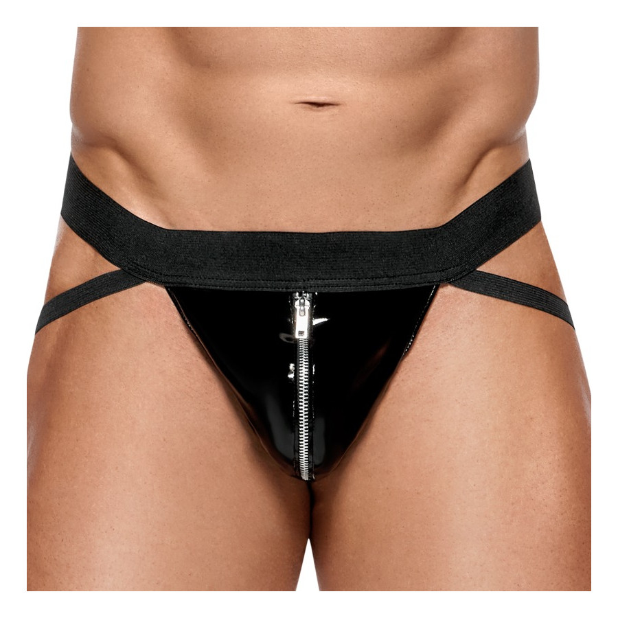 Jockstrap VINYL STRAP Noir
