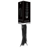 Martinet-Gode Black Whip Beads 15 x 4 cm