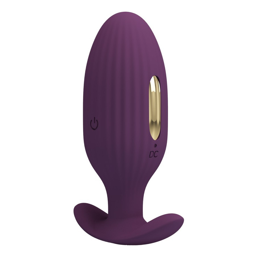 Plug Vibrant et Électro Connecté Jefferson 8 x 3.3cm Plug Vibrant et Électro Connecté Jefferson 8 x 3.3cm