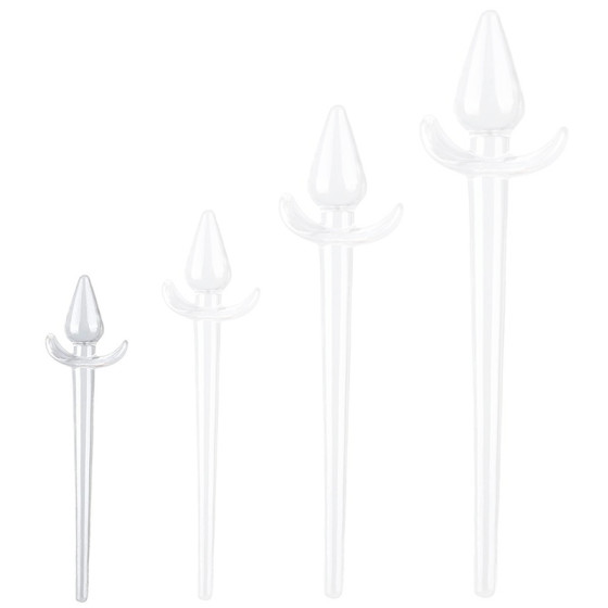 Plug Queue Zoo Tail S 6 x 2.5 cm - Queue de 16 cm Transparente