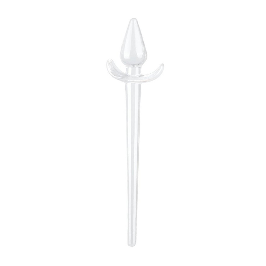 Plug queue Zoo Tail XL 12 x 6 cm - Queue 30 cm Transparente