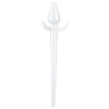 Plug Tail Zoo Tail S 6 x 2.5 cm - 16 cm Transparent Tail