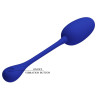 Oeuf Vibrant Knucker 7 x 3.3cm Indigo
