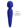 Wand Meredith 21.5cm Tête 50mm Indigo