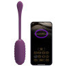 Casper Wireless Connected Vibrating Egg 8 x 3.5cm Purple