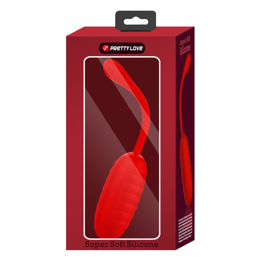 Oeuf Vibrant Kirk 8 x 3.5cm Rouge