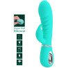 Vibro Rabbit Prescott 12 x 3.9cm Turquoise