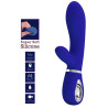 Vibro Rabbit Thomas 11 x 3.8cm Indigo