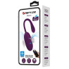 Oeuf Vibrant Électro Connecté Doreen 2 7.5 x 3.4cm Prune