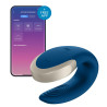 Stimulateur connecté DOUBLE LOVE LUXURY Bleu