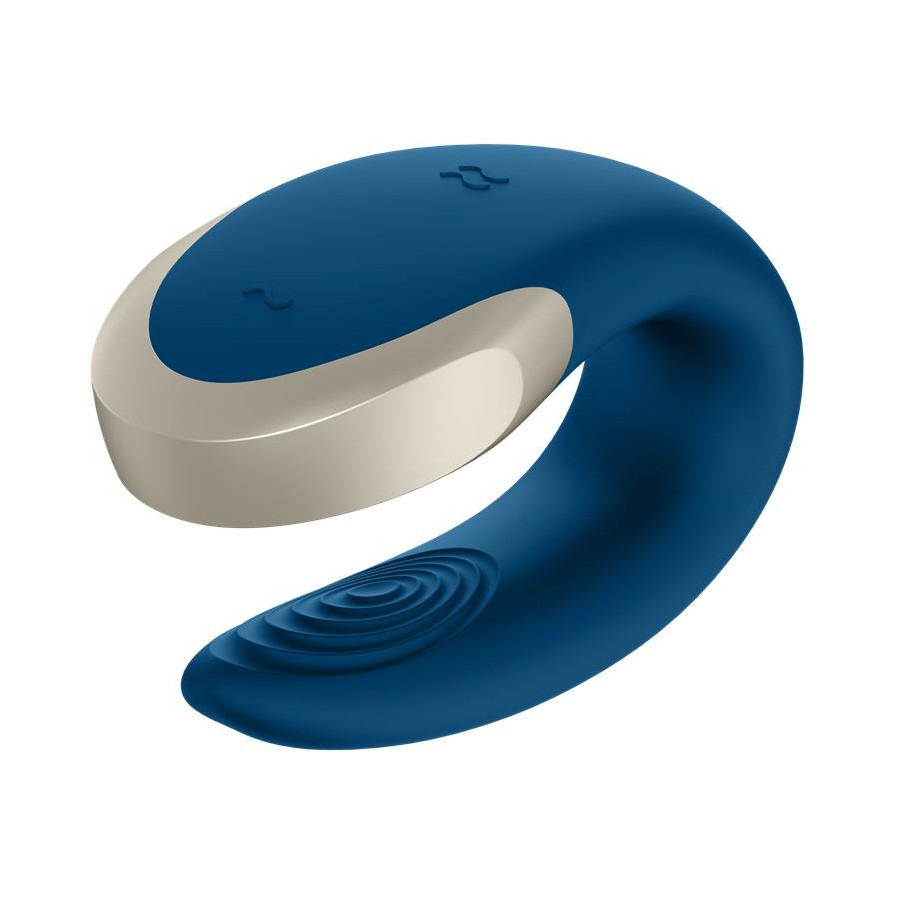 Stimulateur connecté DOUBLE LOVE LUXURY Bleu