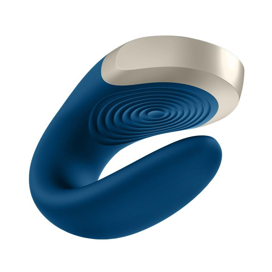 Stimulateur connecté DOUBLE LOVE LUXURY Bleu