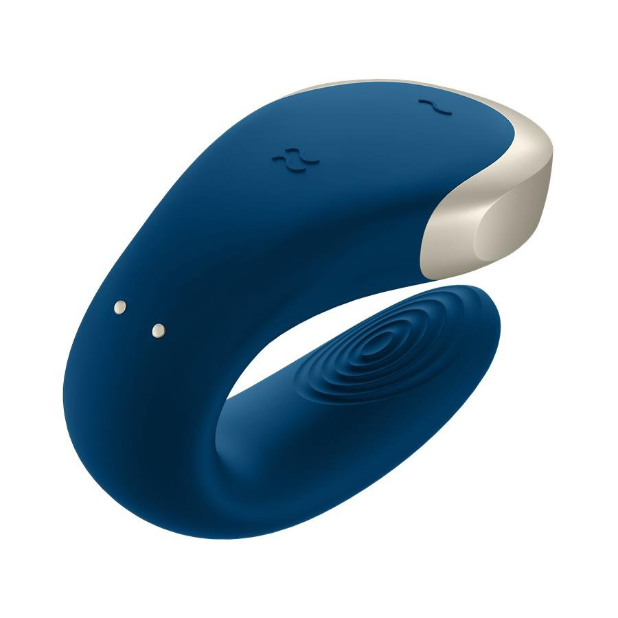 Stimulateur connecté DOUBLE LOVE LUXURY Bleu