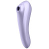Stimulateur de clitoris connecté DUAL PLEASURE Mauve