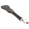 Paddle en simili Star noir-rouge 35cm