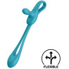 Double Stimulateur avec Plug Anal Plug & Play 1 5 x 2cm