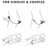 Double Stimulateur avec Plug Anal Plug & Play 1 5 x 2cm