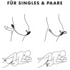 Double Stimulateur avec Plug Anal Plug & Play 1 5 x 2cm