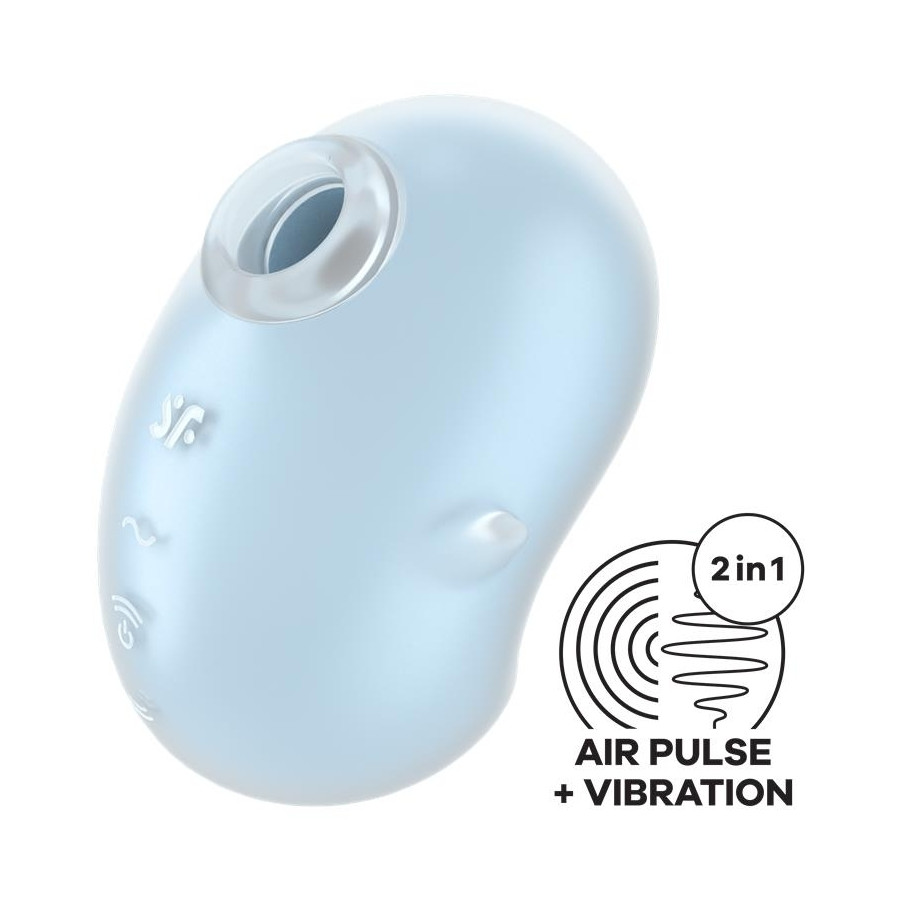 Stimulateur de Clitoris Cutie Ghost Bleu Stimulateur de Clitoris Cutie Ghost Bleu