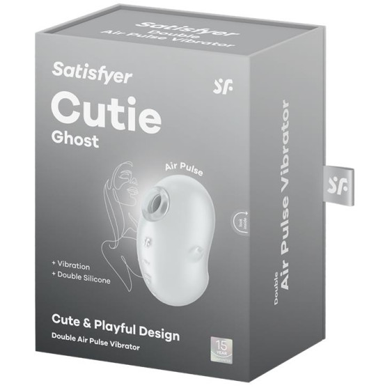 Stimulateur de Clitoris Cutie Ghost Blanc