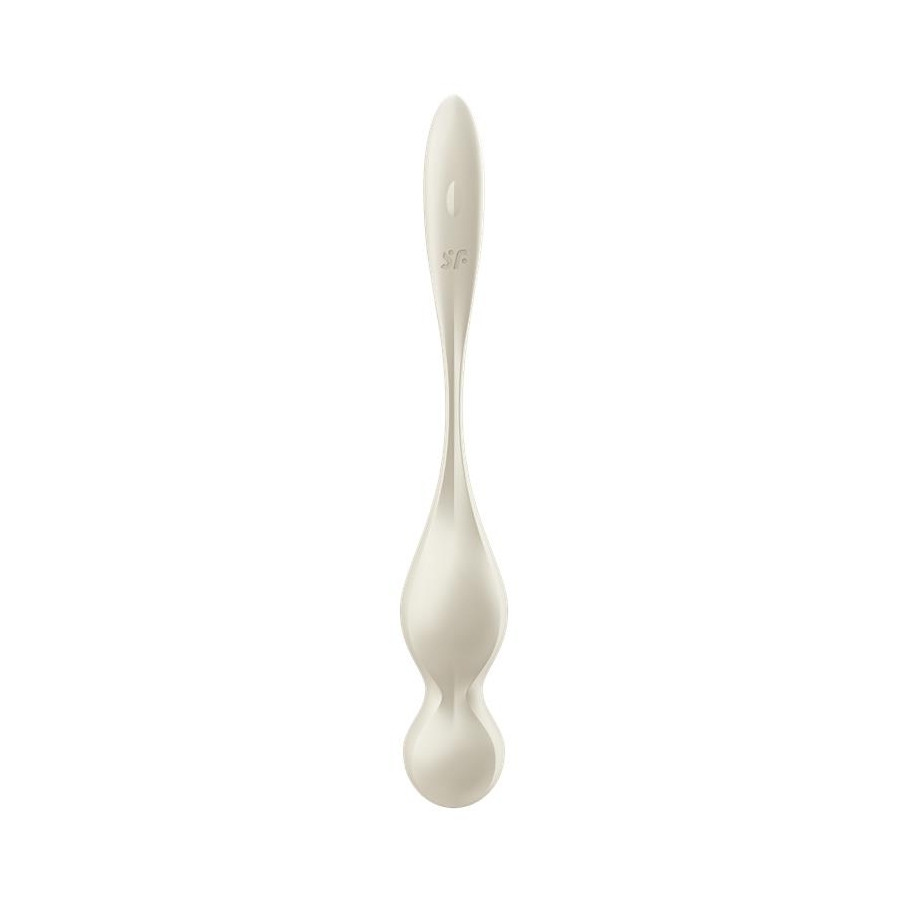 Love Birds 1 Kegel Balls with APP White