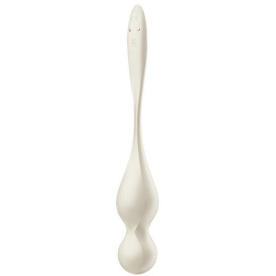 Love Birds 1 Kegel Balls with APP White