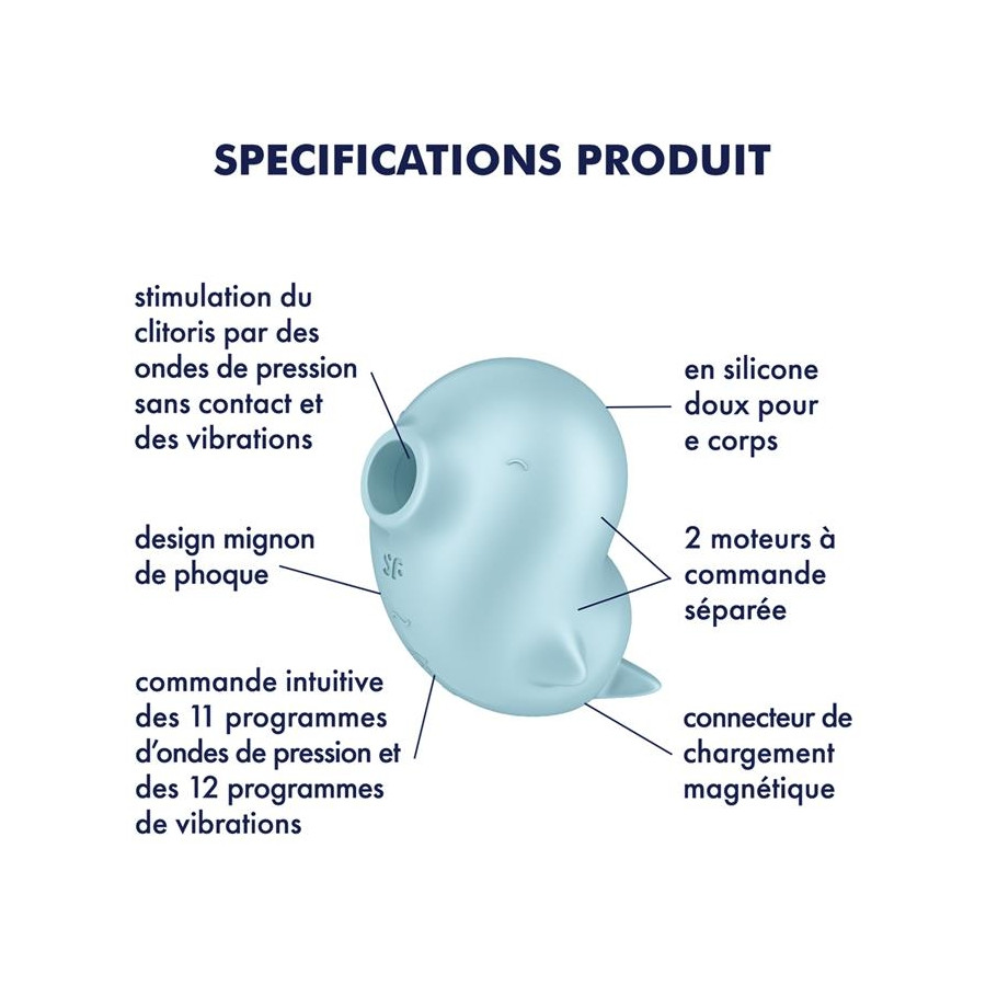 Stimulateur de Clitoris Sassy Seal