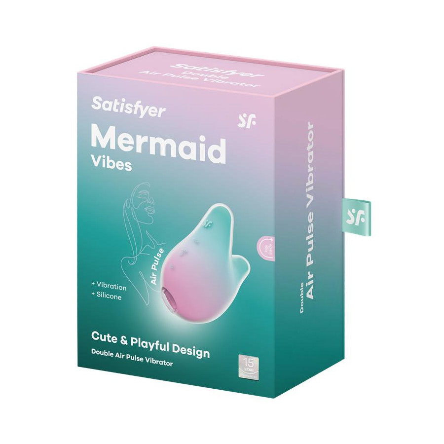 Stimulateur de Clitoris Mermaid Menthe Rose