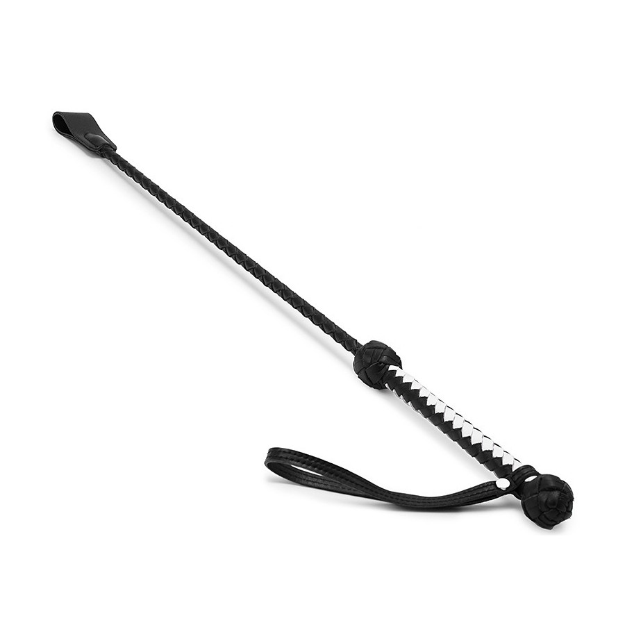 Woveny Leather Whip 64cm