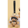 Ours Peluche Porte-Clés Beari Chain Noir