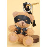Ours Peluche Porte-Clés Beari Harness Noir