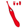 Stimulateur de clitoris Onax Double Pulse Rouge
