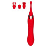 Stimulateur de clitoris Onax Double Pulse Rouge