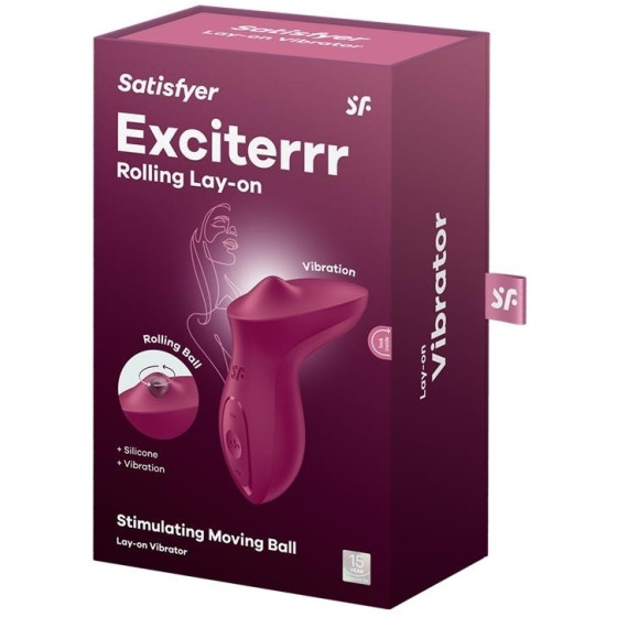 Stimulateur de Clitoris Exciterrr Cerise
