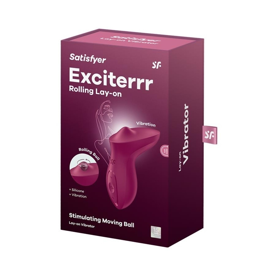 Stimulateur de Clitoris Exciterrr Cerise