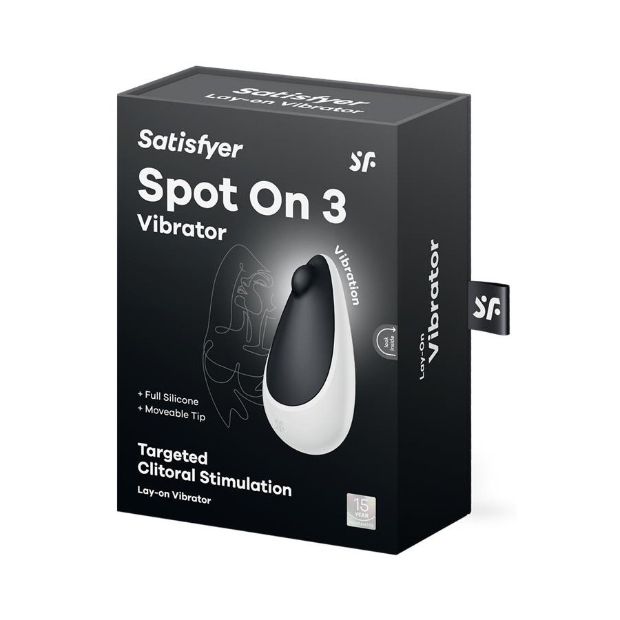 Stimulateur de Clitoris Spot On 3 Noir