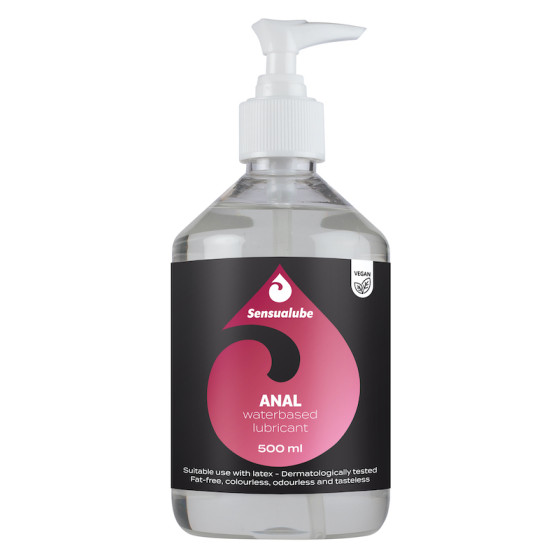 Lubrifiant à base d'eau Sensualube Anal 500ml