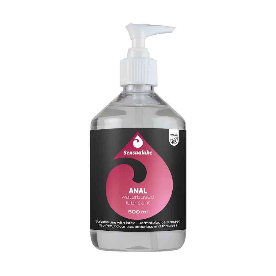 Lubrifiant à base d'eau Sensualube Anal 500ml