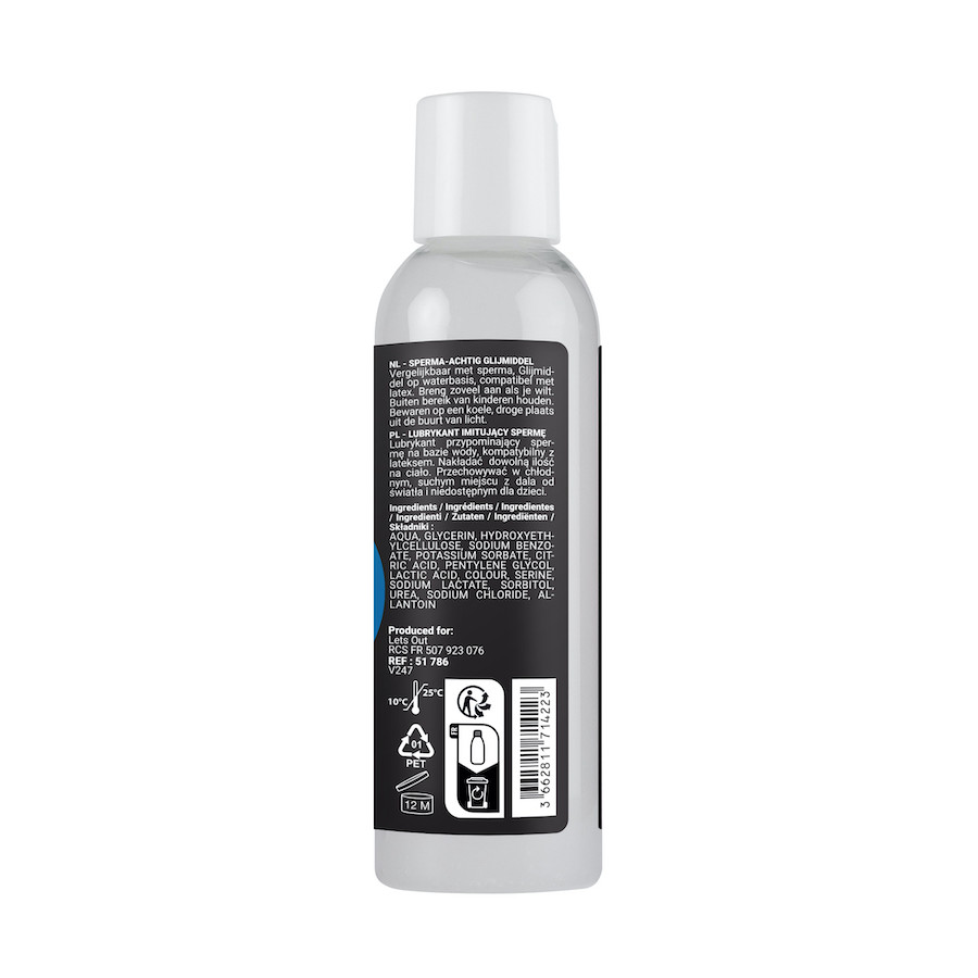 Lubrifiant Aspect Sperme Sensualube Sperm Effect 150ml