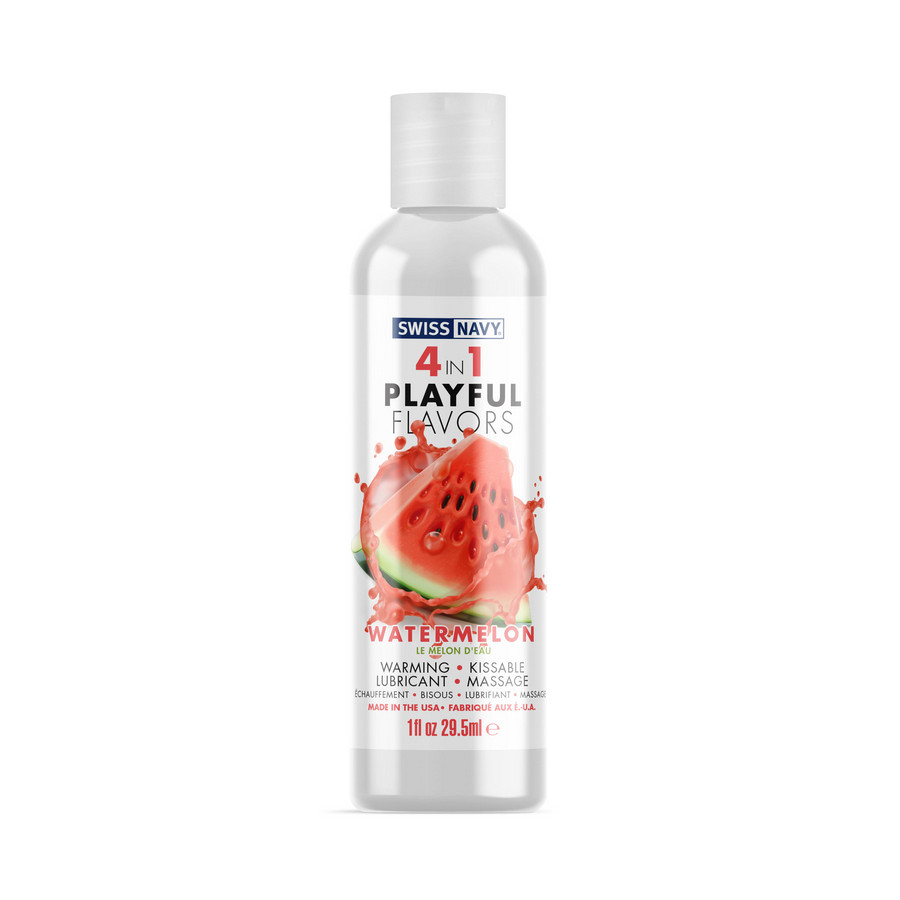 Lubrifiant Aromatisé 4-en-1 Playful Flavors Pastèque 30ml Lubrifiant Aromatisé 4-en-1 Playful Flavors Pastèque 30ml